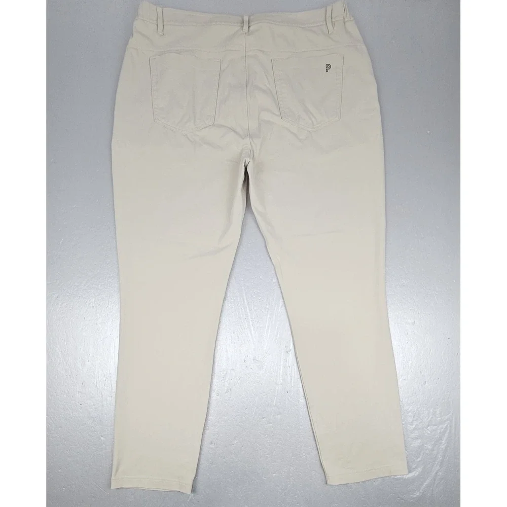 Public Rec Dealmaker Pants Mens 40x32 Beige Performance Stretch Golf Chino
